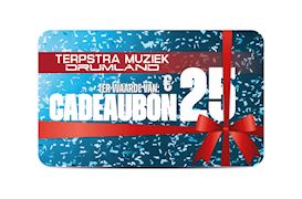 TERPSTRA MUZIEK DRUMLAND - CADEAUBON 25 EURO
